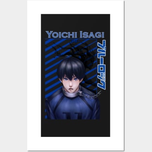 Blue Lock Yoichi Isagi Posters and Art